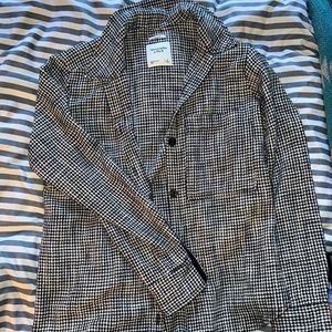 Chevron pattern Abercrombie oversized shirt